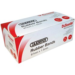 RUBBER BANDS 19 100GM BOX