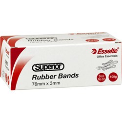 RUBBER BANDS 32 100GM BOX