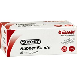 RUBBER BANDS 33 100GM BOX