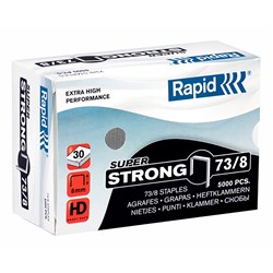 RAPID 73/8 8MM STAPLES 5000'S B5000