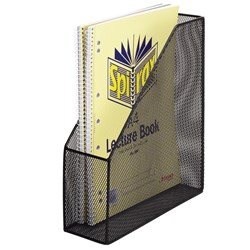 ESSELTE METAL MESH MAGAZINE FILE BLACK DELI 9186