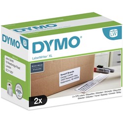 DYMO LW SHIPPING LABELS Suits 4XL 59X102MM 575 ROLL ( BX2 )