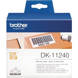 BROTHER DK11240 LABELS 102x51mm White Roll 600