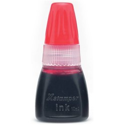 XSTAMPER INK 10ML RED CS-10 10CC