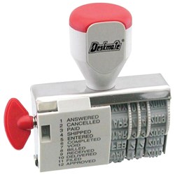 DESKMATE DIAL A PHRASE DATE STAMP 4MM