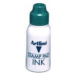 ARTLINE STAMP PAD INK 50CC GREEN