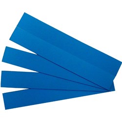 QUARTET MAGNETIC STRIPS BLUE PK25