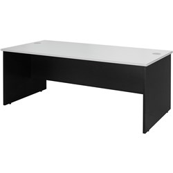 LOGAN DESK 1800x900mm White & Ironstone