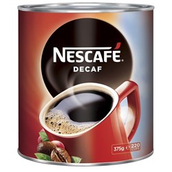 Nescafe DECAF coffee 375gm Tin