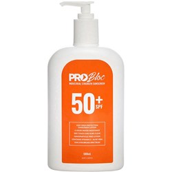 SUNSCREEN PRO-BLOC 50+ Sunscreen 500ml Pump Bottle