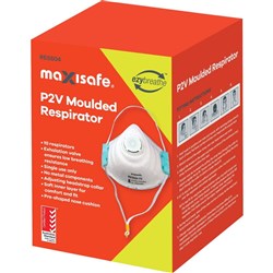 MAXISAFE DISPOSABLE RESPIRATOR P2 With Valve PK10