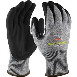 MAXISAFE CUT RESISTANT GLOVES G-Force HiCut Safety Level 5 Small Minimum buy quantity 12