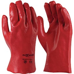 MAXISAFE GAUNTLET DIPPED Chemical Resistant Glove 27cm Minimum buy quantity 12