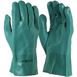 MAXISAFE GAUNTLET GLOVES Chemical Resistant 27cm Double Dipped Minimum buy quantity 12