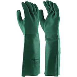 MAXISAFE GAUNTLET GLOVE Chemical Resistant 45cm Double Dipped Minimum buy quantity 12