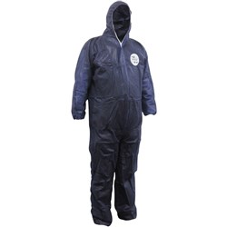 MAXISAFE DISPOSABLE COVERALLS Chemiguard SMS Blue - 2X Large