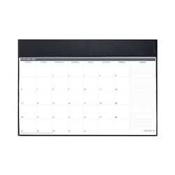 DEBDEN TABLE TOP PLANNER MONTH TO VIEW EXECUTIVE 420X594MM BLACK