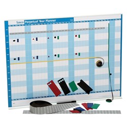 SASCO PERPETUAL YEAR PLANNER 855X630MM MAGNETIC