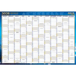 11800  WRITERAZE WALL YEAR PLANNER 1000x700mm Framed