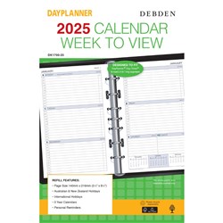 DAYPLANNER DESK EDITION REFILLS 7 RING WEEKLY DATED 1 YEAR DK1700