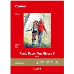 CANON GLOSSY PHOTO PAPER PP301A3 - 20 Sheet 265gsm Pack of 20