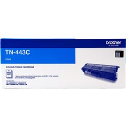 BROTHER TN443 Toner Cartridge Cyan HY