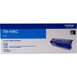 BROTHER TN446 Toner Cartridge Cyan Super HY