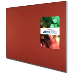 VISIONCHART PINBOARD LX7000 900x600mm Autex Fabric