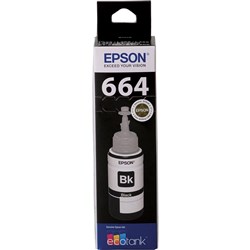 EPSON T664 ECOTANK INK BOTTLE Black C13T664192