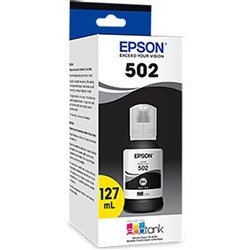 EPSON T502 ECOTANK INK BOTTLE Black C13T03K192