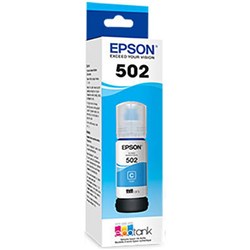 EPSON T502 ECOTANK INK BOTTLE Cyan C13T03K292