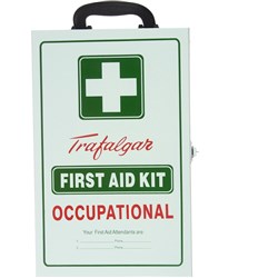 TRAFALGAR FIRST AID CABINET ONLY METAL