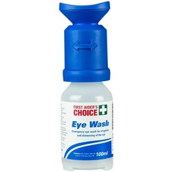 TRAFALGAR SALINE EYE WASH FAC 100ML WITH CAP