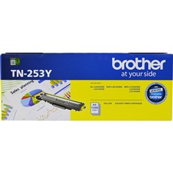 BROTHER TN253Y YELLOW TONER Cartridge Standard Yield 1,300 Pages