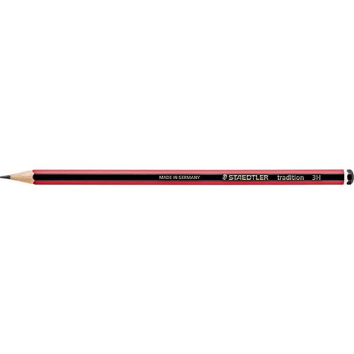 Pencils - Staedtler 110 Tradition Graphite Pencil 3H - McClures Office ...