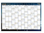 COLLINS WRITERAZE WALL YEAR PLANNERS 700X500MM LAMINATED