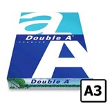 A3 DOUBLE A 80GSM COPY PAPER 297X420MM WHITE REAM  3 REAMS FOR COMPLETE BOX 