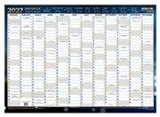 COLLINS WRITERAZE WALL YEAR PLANNERS 700X500MM LAMINATED 2027