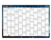 COLLINS WRITERAZE YEAR PLANNER Executive Laminated Framed 500x700