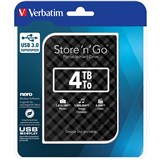 VERBATIM STORE N GO PORTABLE HARD DRIVE 4TB BLACK
