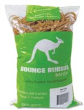 BOUNCE RUBBER BANDS SIZE 19 500GM BAG