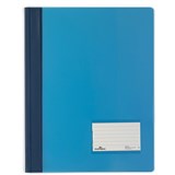 DURABLE FLAT FILE A4 Extra Wide Premium Blue Translucent