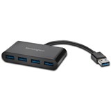 KENSINGTON USB PORT 30 UH4000 4 PORT HUB BLACK