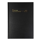 COLLINS FINANCIAL YEAR DIARY A6 WEEK TO VIEW BLACK 1ST JULY  30TH JUNE