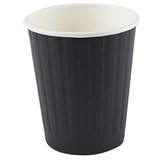 WRITER DISPOSABLE DOUBLE WALL PAPER CUPS 237ML 8OZ BLACK BOX OF 500