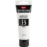 JASART BYRON ACRYLIC PAINT 75ML WHITE