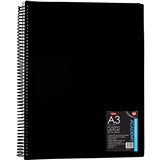 JASART ACADEMY DISPLAY BOOK LAYFLAT A3 20 POCKETS