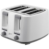 Nero 4 Slice Toaster Glossy White