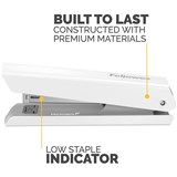 FELLOWES LX820 CLASSIC DESKTOP STAPLER FULL STRIP WHITE