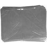 RAINBOW CELLOPHANE 750MMX1M CLEAR PACK OF 25